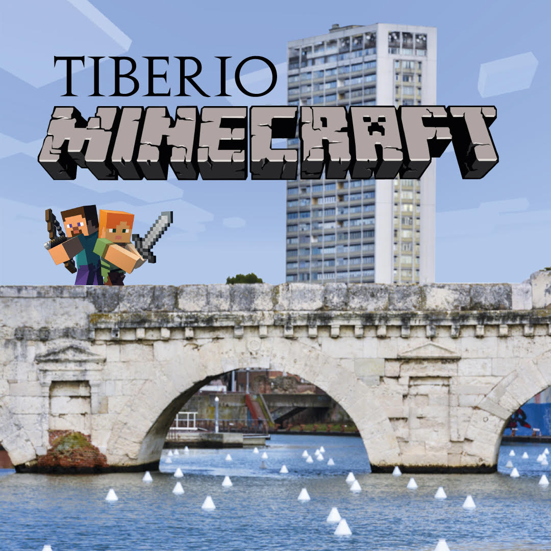 ponte di Tiberio su Minecraft