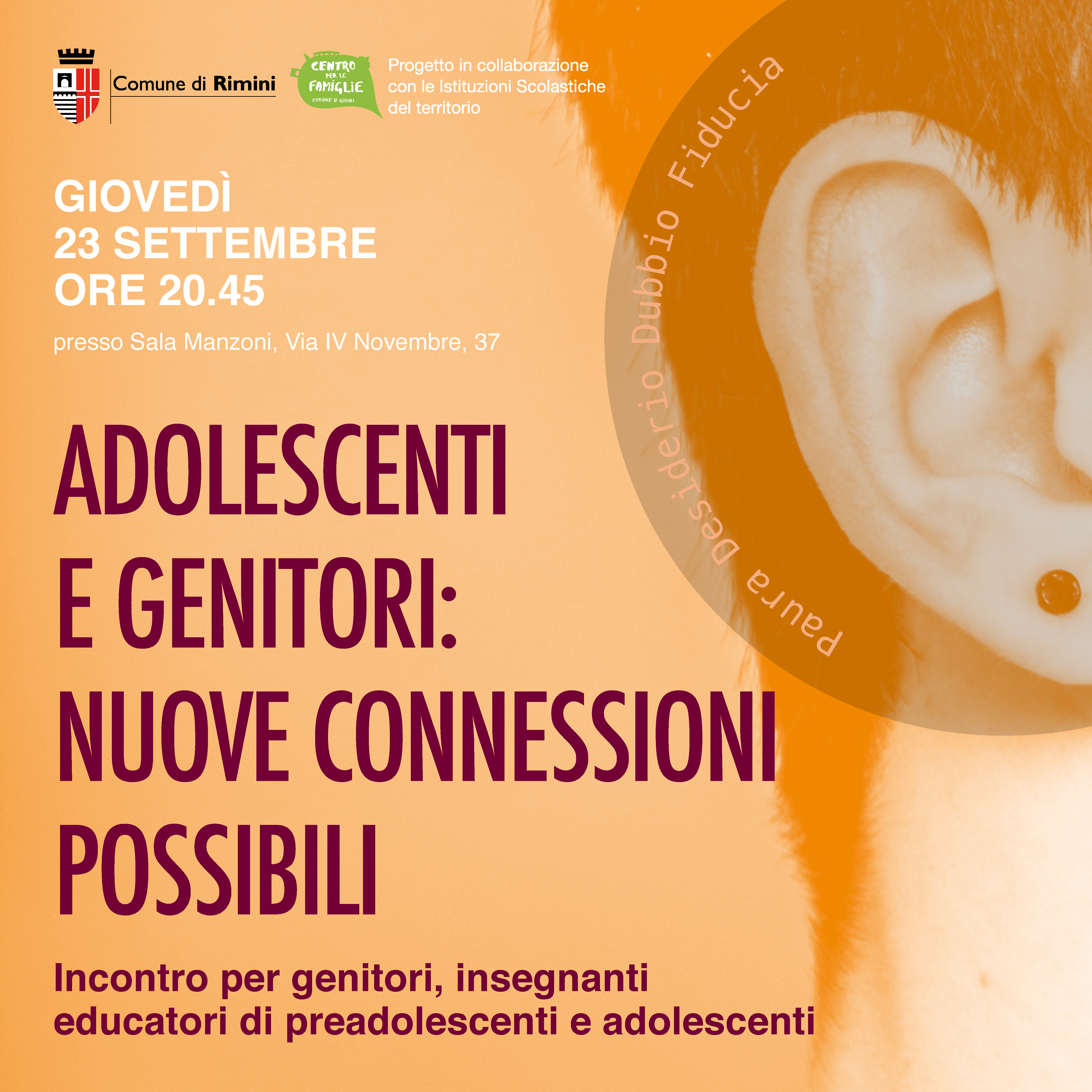 copertina evento Adolescenti e genitori