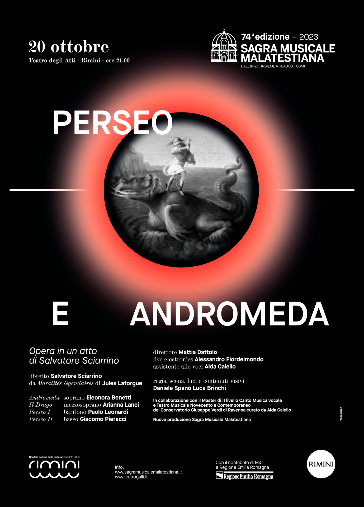 Sull’isola di Perseo e Andromeda di Salvatore Sciarrino