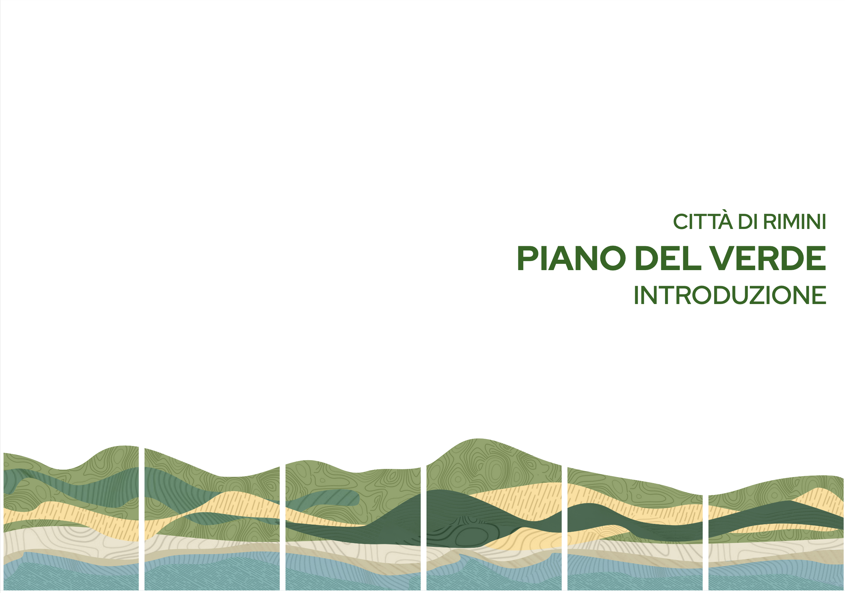 piano del verde copertina