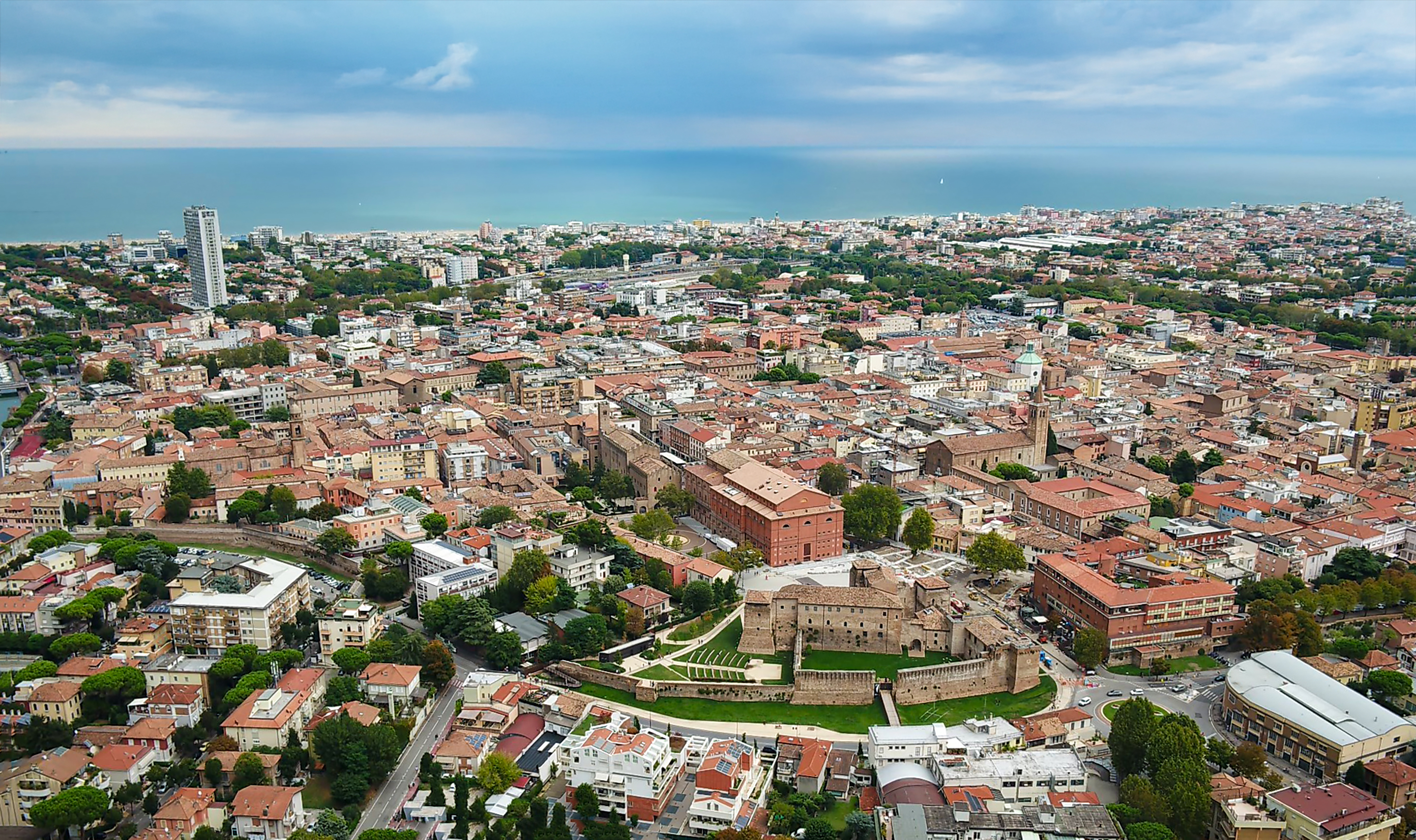 immagine rimini dall'alto