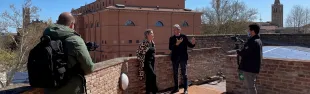 Simona Ventura e Sindaco Gnassi