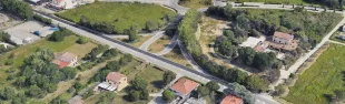 incrocio tra la SS16 e Via Cavalieri di Vittorio Veneto