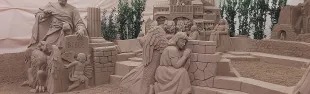 presepe di sabbia