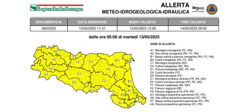 allerta 60/2025