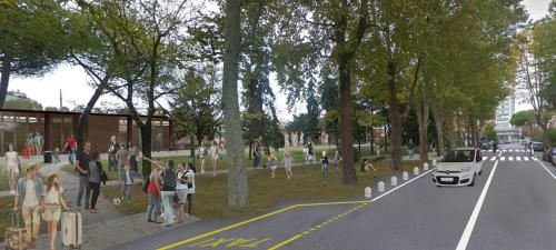 riqualificazione del Parco in piazzale Carso