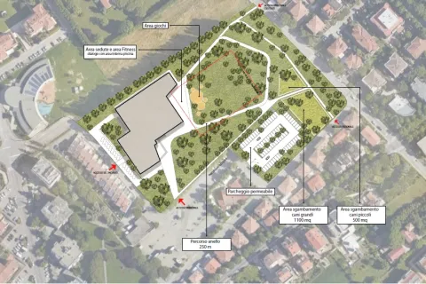 area nuova piscina Viserba