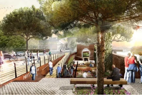 Porta Galliana - rendering