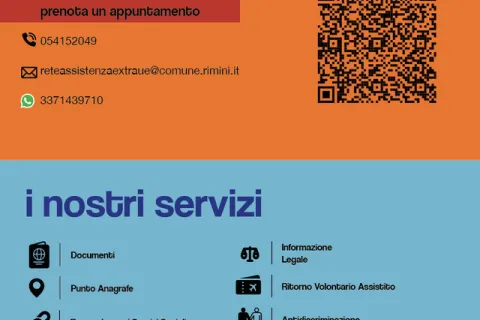 volantino front office per stranieri