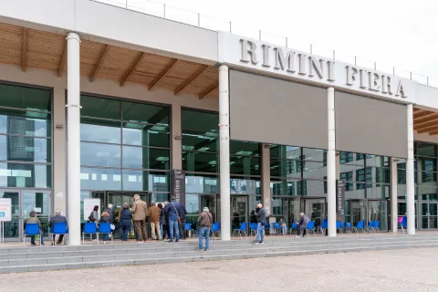 Centro vaccinale Fiera di Rimini