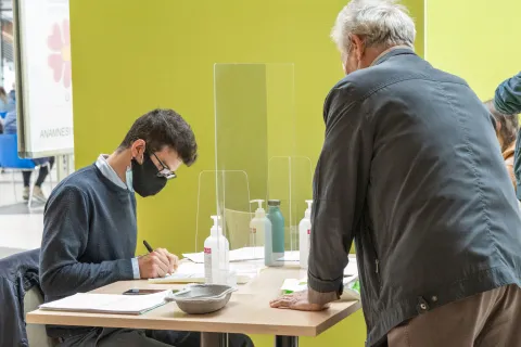 Centro vaccinale Fiera di Rimini