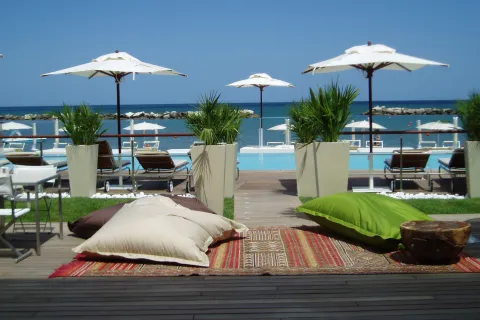 salotto in spiaggia