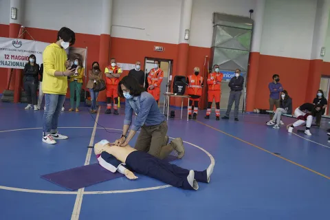 Giornata internazionale dell’infermiere - scuola Di Duccio di Miramare 