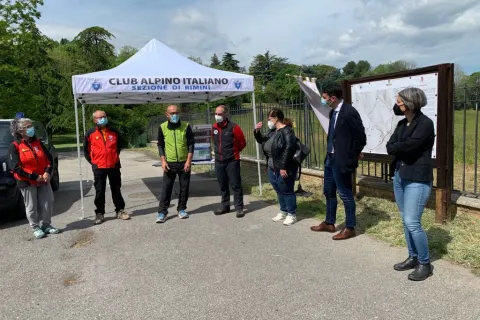 Nuovo sentiero Cai a Covignano