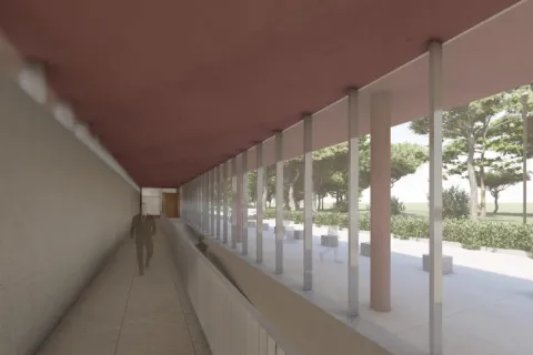 rendering sottopasso stazione