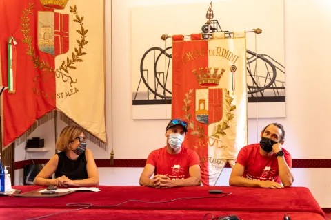 Roberta Frisoni, Davide Ugolini e Mattia Cevoli