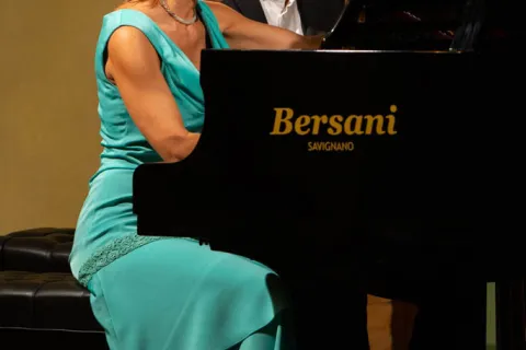 Francesca Cesaretti e Davide Tura