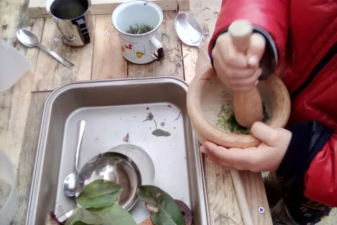 la cucina di fango