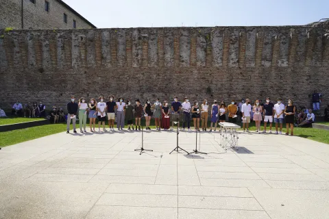 premiazione supermaturi piazza Francesca da Rimini 
