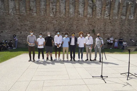 premiazione supermaturi piazza Francesca da Rimini 