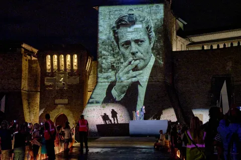 Spettacolo inaugurazione museo Fellini