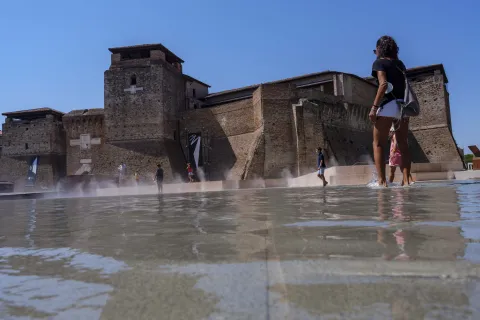 piano d'acqua piazza malatesta