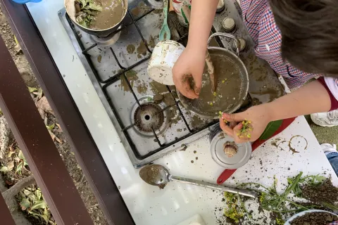 la cucina di fango