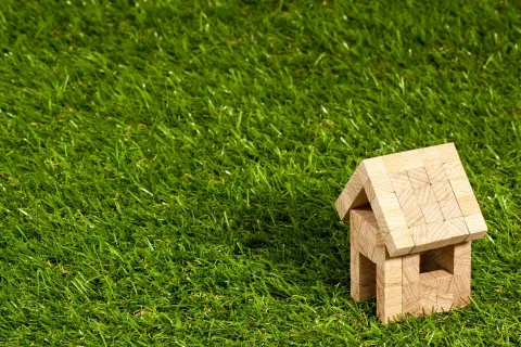 immagine casa e verde