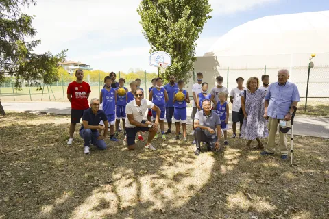 La palestra Geodetica di Miramare da intitolare a Gianluca ‘Lomba’ Lombardini, anima del Miramare Basket e protagonista del movimento cestistico riminese