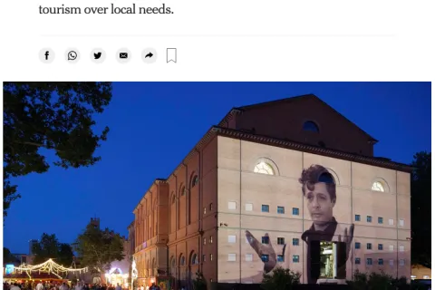 Fellini Museum su New York Times