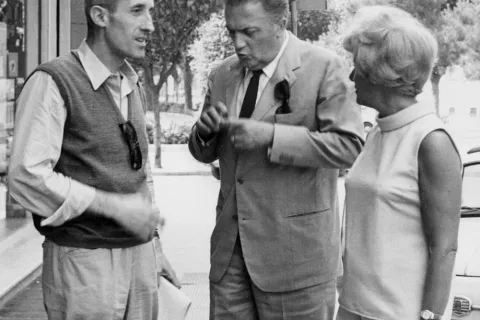 Faenza con Federico Fellini
