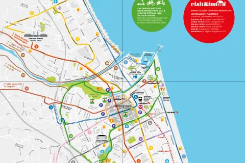 mappa Rimini sostenibile