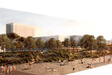 rendering parco del mare