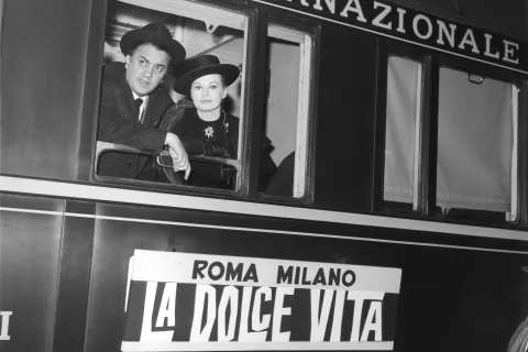 Dolce Vita, fondo Reporters Associati & archivi della Fondazione Cineteca di Bologna