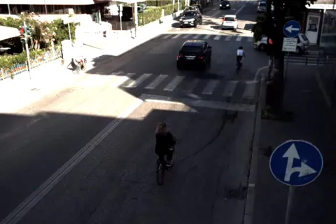 passaggi col rosso registrati dalle telecamere