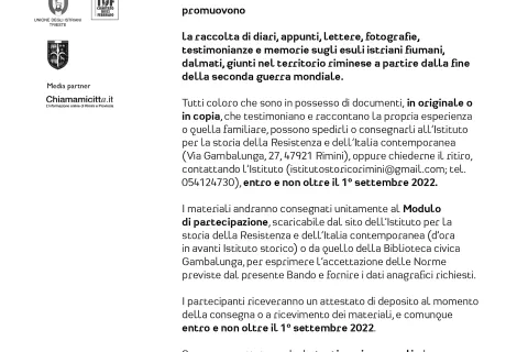 cartolina esodo