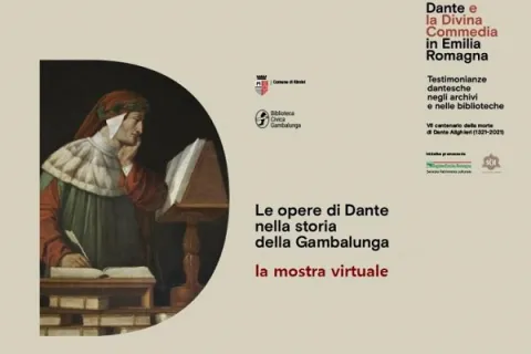 Locandina mostra su Dante