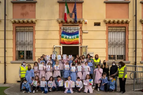 Studenti della Scuola De Amicis