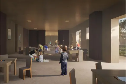 progetto nido via fantoni