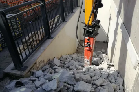 lavori sottopasso via oslo