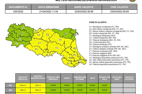 allerta meteo 24