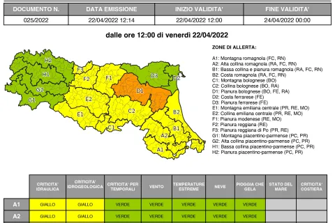 allerta meteo 25.1