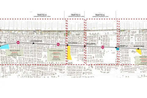 mappa lungomare sud