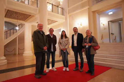 Visita alla città di Rimini da parte di 2 ex ministri svedesi