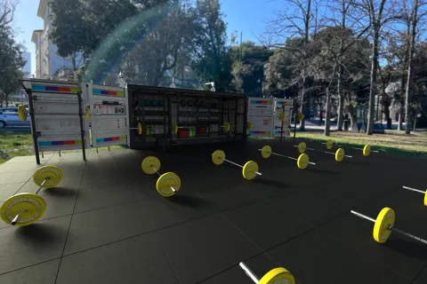 “Rimini Waterfront Gym”