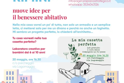 Locandina “Vivere a Rimini: nuove idee per il benessere abitativo” 