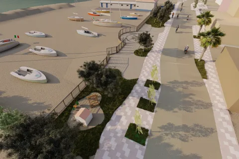 rendering circolo velico torre pedrera