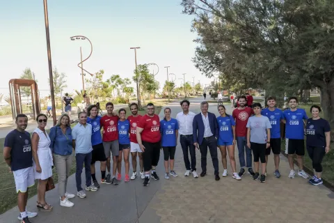 Cusb si allena al Parco del Mare