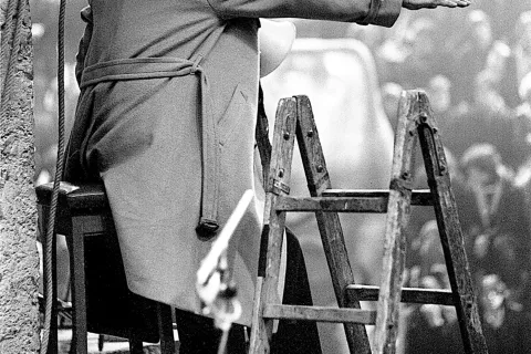 Federico Fellini dietro le quinte negli scatti di Patrizia Mannajuolo