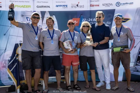 Premiazione Circuito Nazionale della Classe J70